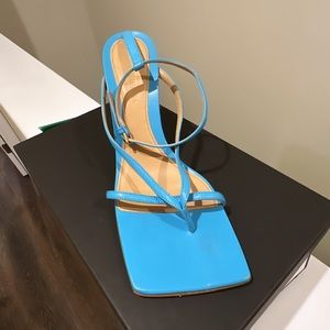 Bottega Turquoise Heels